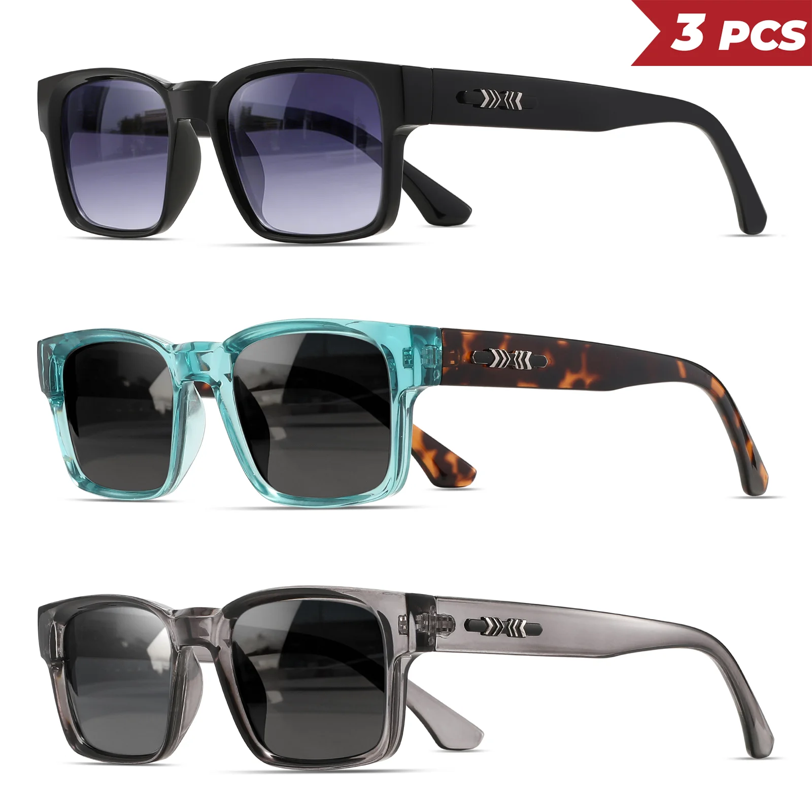 Interior Design Styles - 1/3PCS Oversize frame One-piece Goggle Men