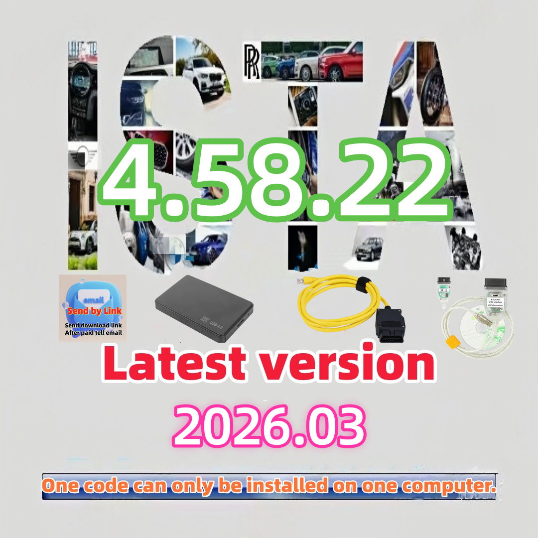 Interior Design Software - 2026 For B-M-W ISTA 4.58.32 plus