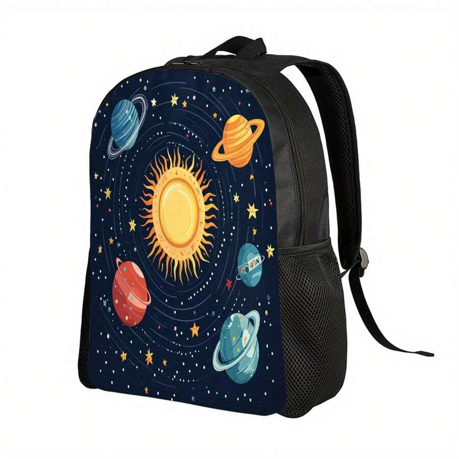 Interior Design Open Space - Space Themed Backpack With Solar System