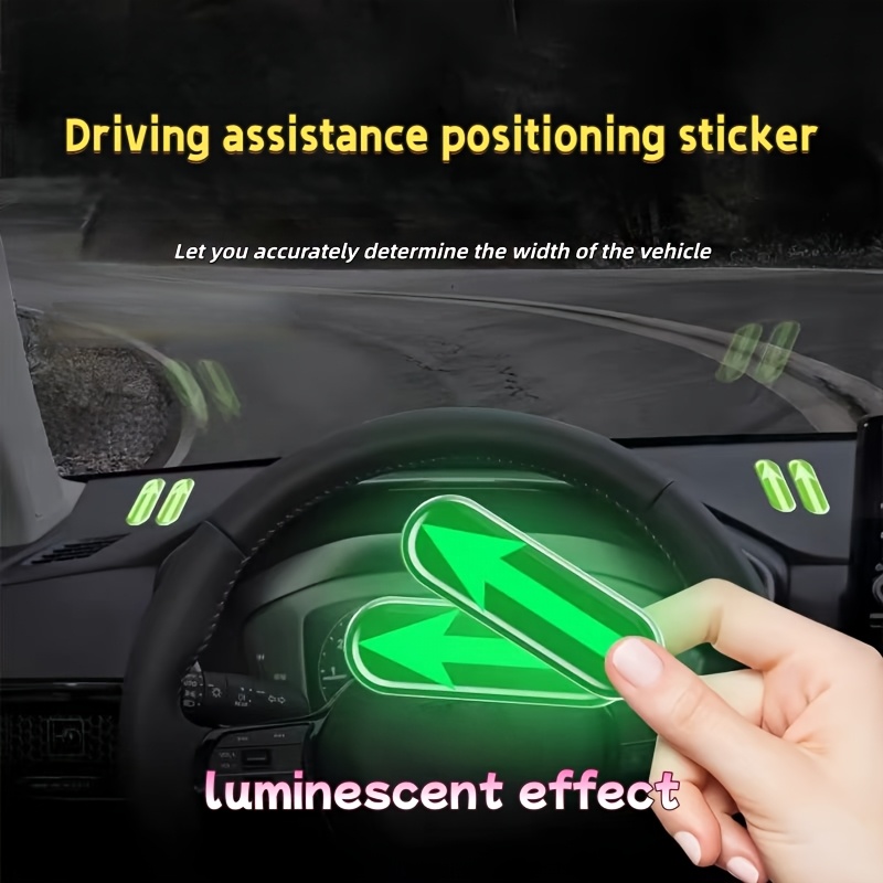 Interior Design Software - 8pcs Luminous Car Driving Assist Marker