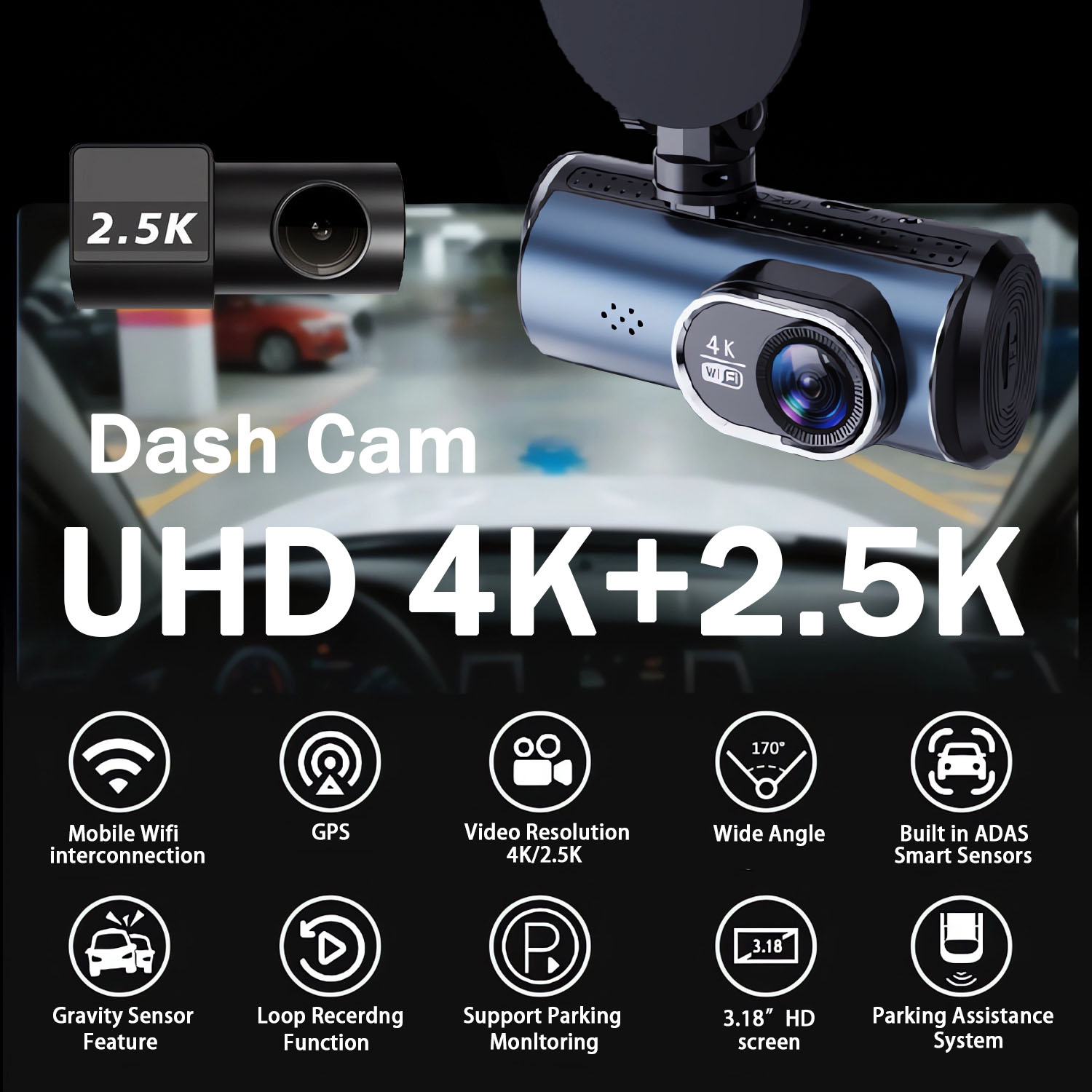 UHD 4K 2160P AI Driver Assista - Interior Design Software recension och pris