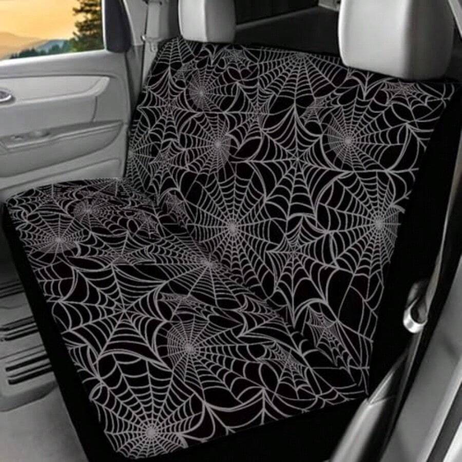 Black Spider Web Print Car Sea - Interior Design Web recension och pris