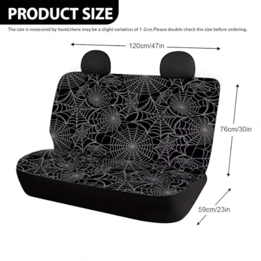 Black Spider Web Print Car Sea - Interior Design Web recension och pris