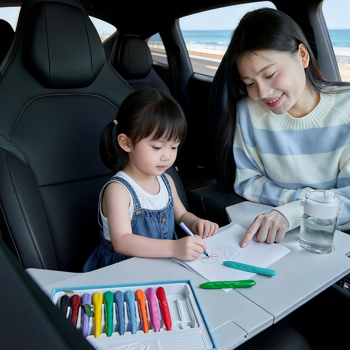 Foldable Car Desk For Tesla Mo - Interior Design Styles recension och pris