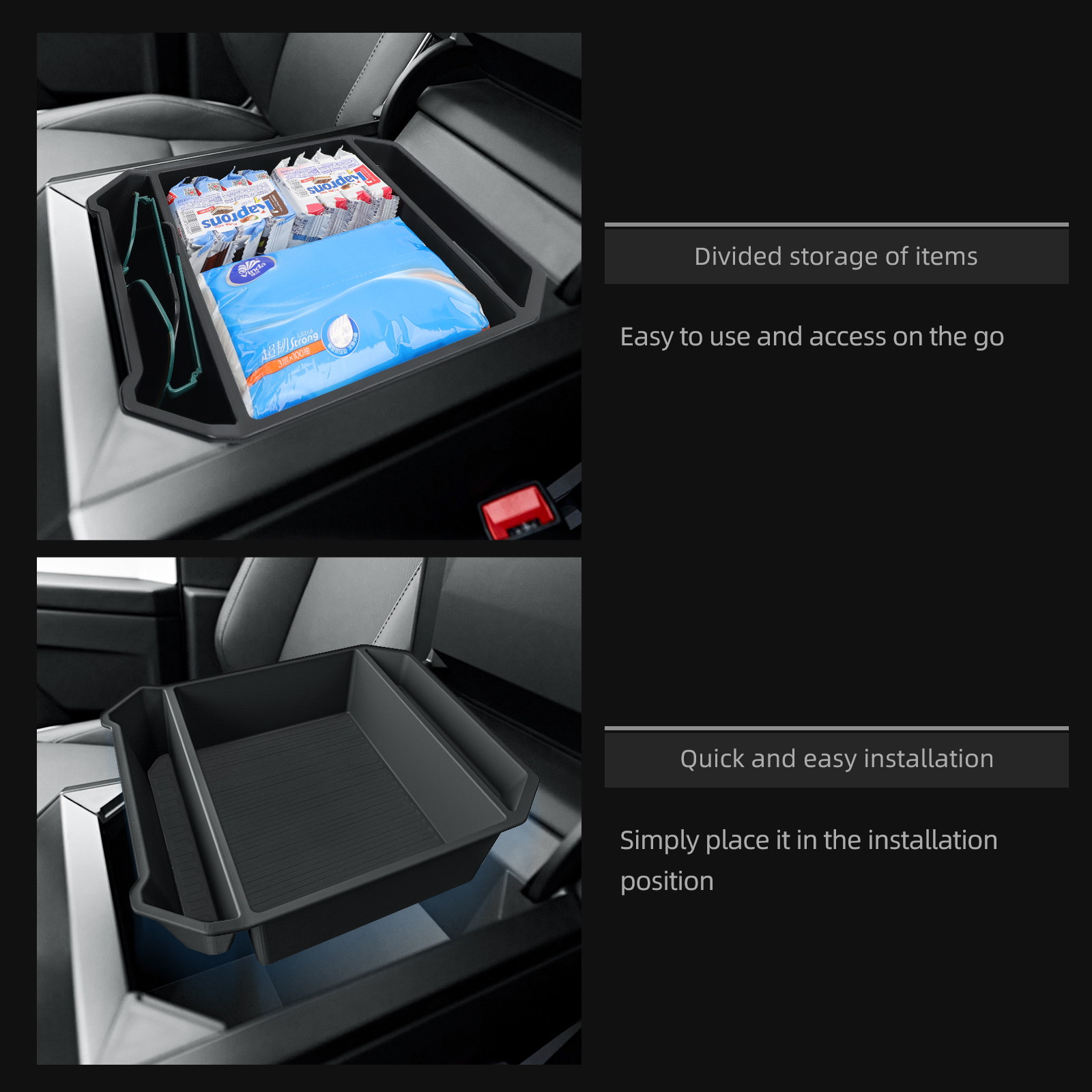 For Tesla Cybertruck Car Cente - Interior Design Styles recension och pris