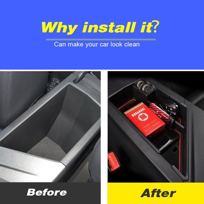 Car Armrest Parts Storage Box  - Interior Design Styles recension och pris