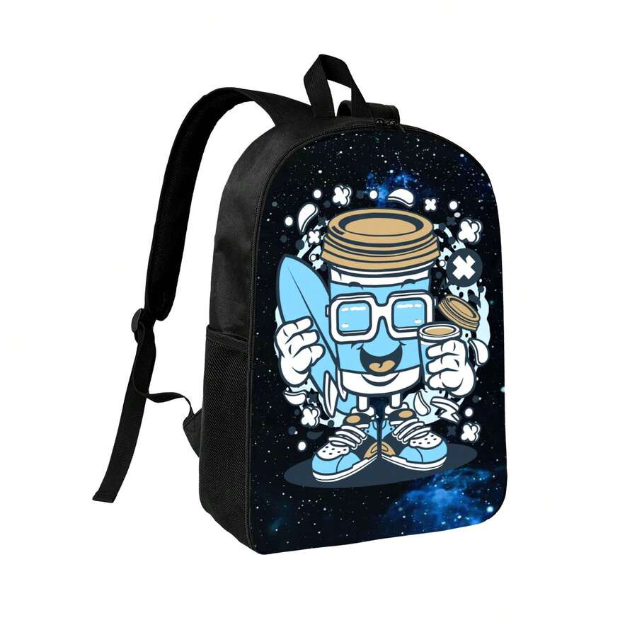 Funny Cartoon Coffee Cup Desig - Interior Design Open Space recension och pris