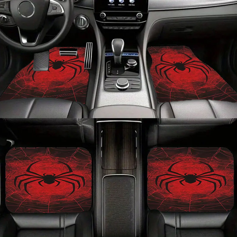 5pcs Car Floor Mats, Black Spi - Interior Design Web recension och pris