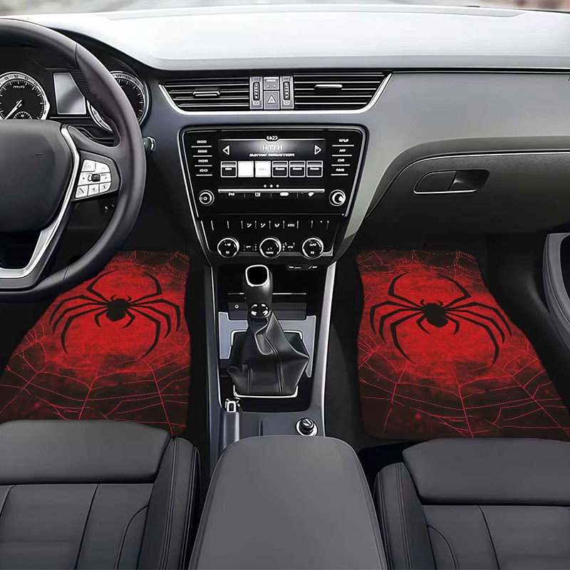5pcs Car Floor Mats, Black Spi - Interior Design Web recension och pris