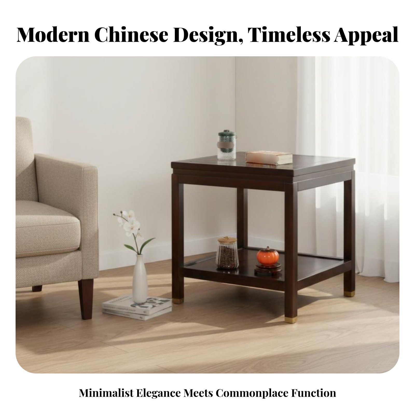 Dual-Level Square Table Minima - Interior Design Minimalist recension och pris