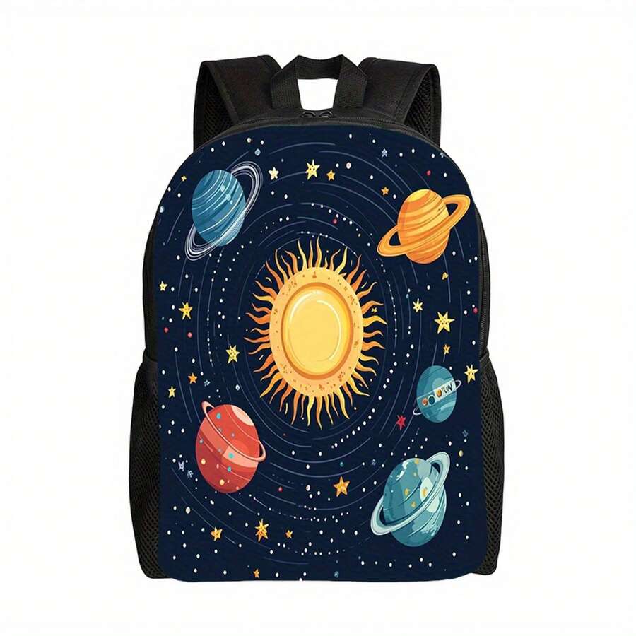 Space Themed Backpack With Sol - Interior Design Open Space recension och pris