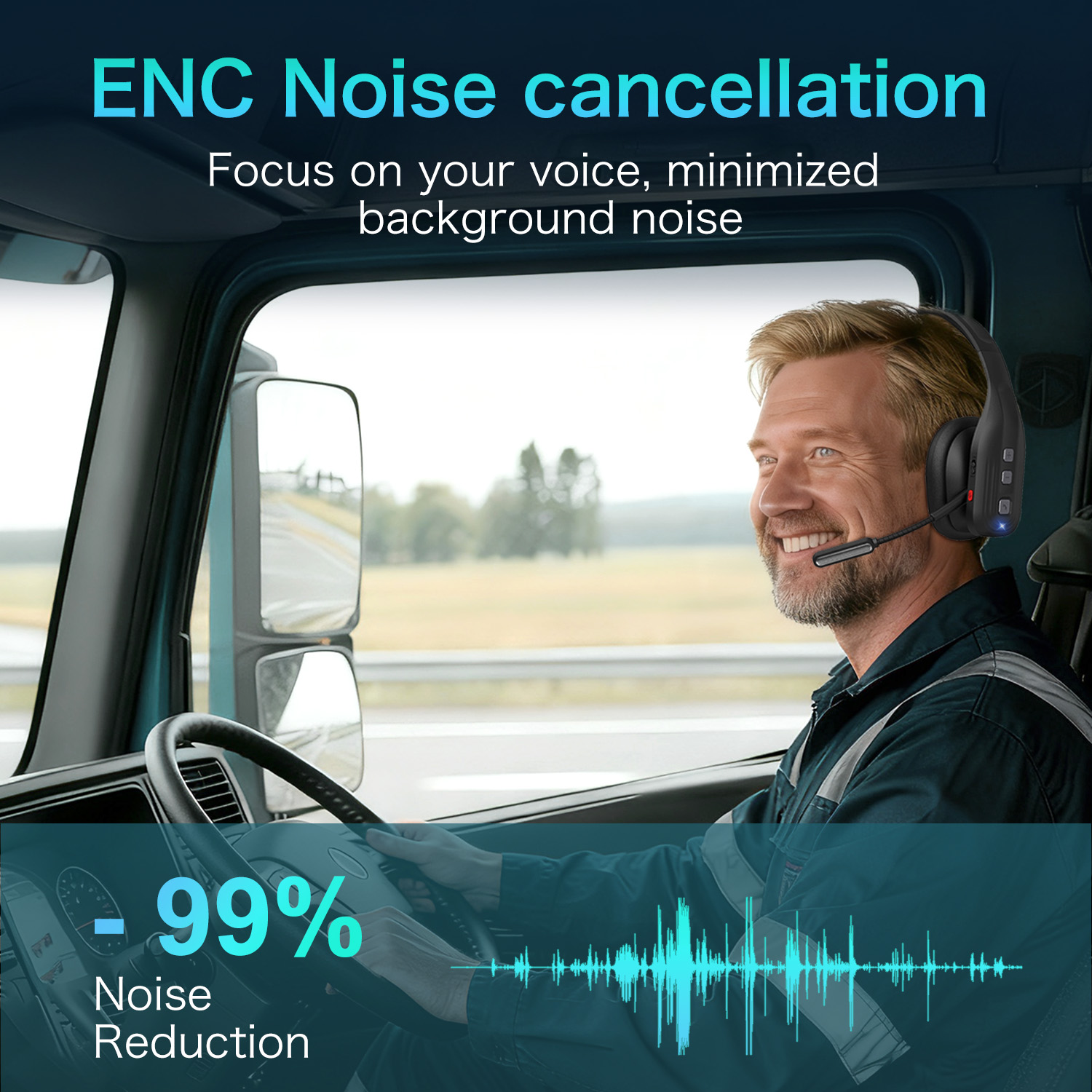 Truck Driver Headset with Dual - Interior Design Software recension och pris