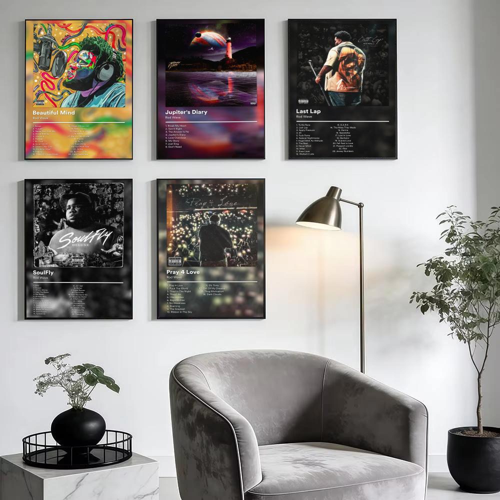 Emotional Rap R-Rod Wave Poste - Interior Design Minimalist recension och pris