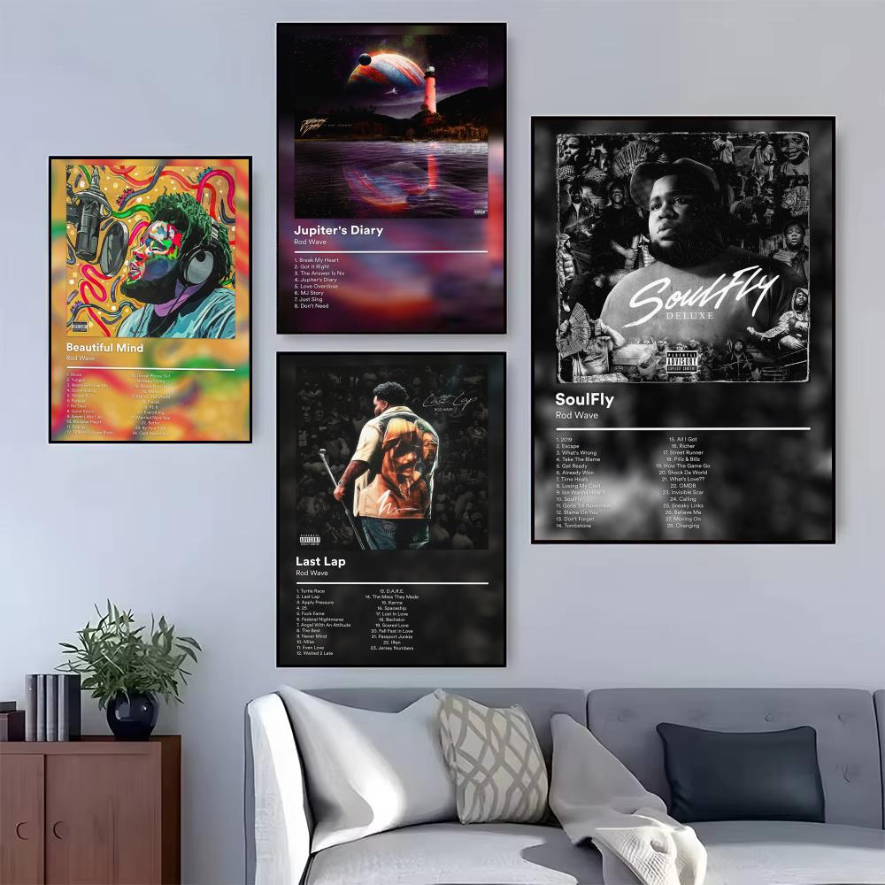 Emotional Rap R-Rod Wave Poste - Interior Design Minimalist recension och pris
