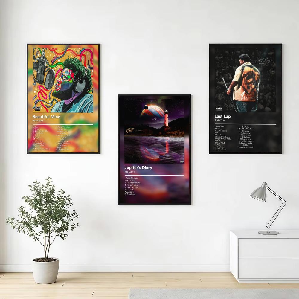 Emotional Rap R-Rod Wave Poste - Interior Design Minimalist recension och pris